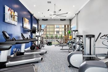 Cardio and strength training fitness center